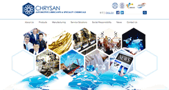 Desktop Screenshot of chrysanindustries.com